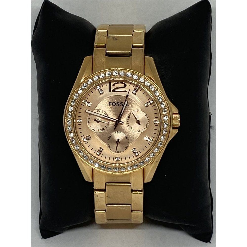 Fossil ES2881 Women's Gold Stainless Steel Analog